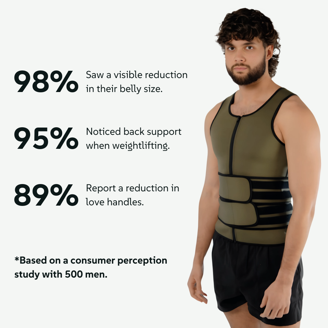 2-in-1 Sauna Vest and Waist Trainer